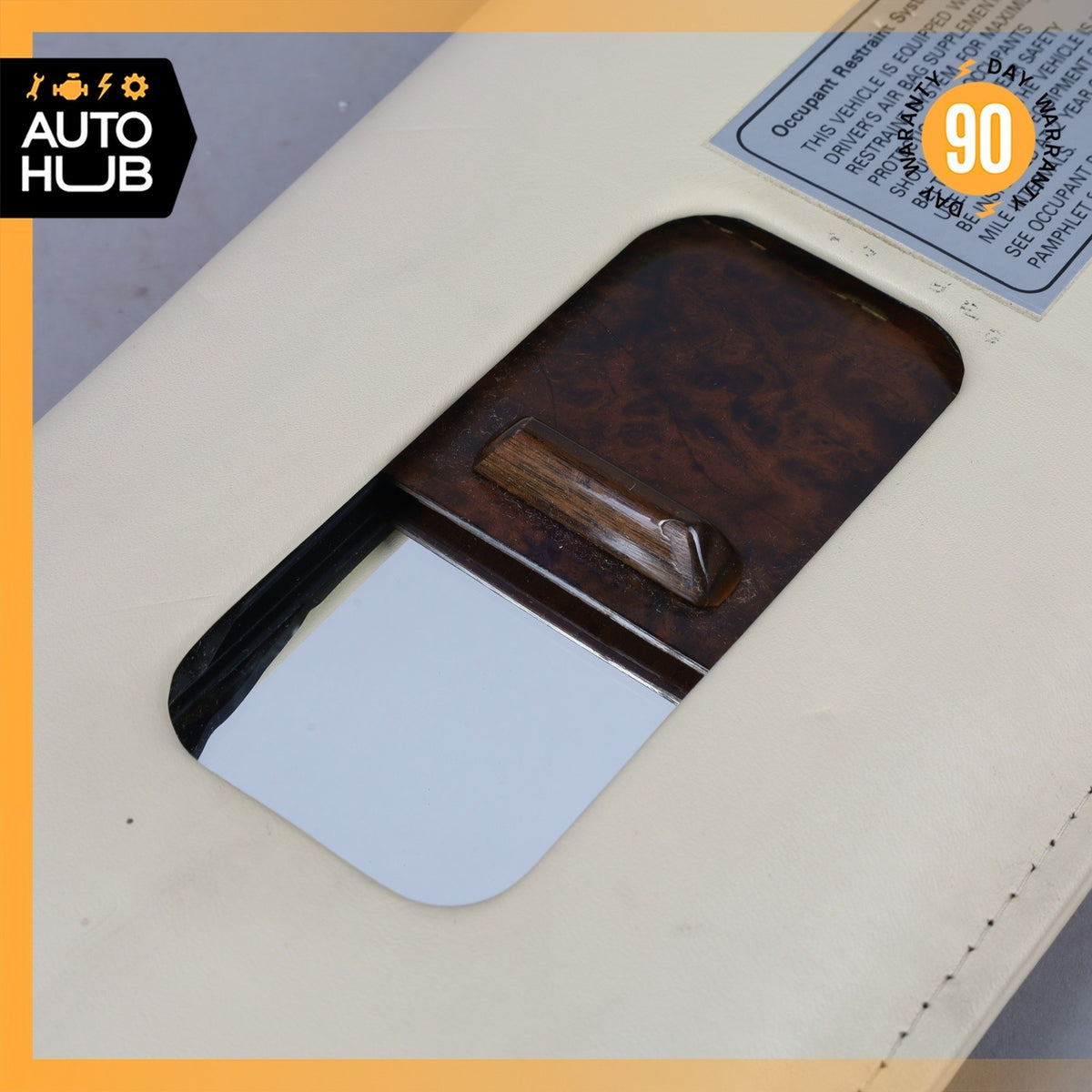 Bentley Brooklands / Silver Spur Spirit Left Sun Visor Shade Sunvisor Wood OEM - photo 6