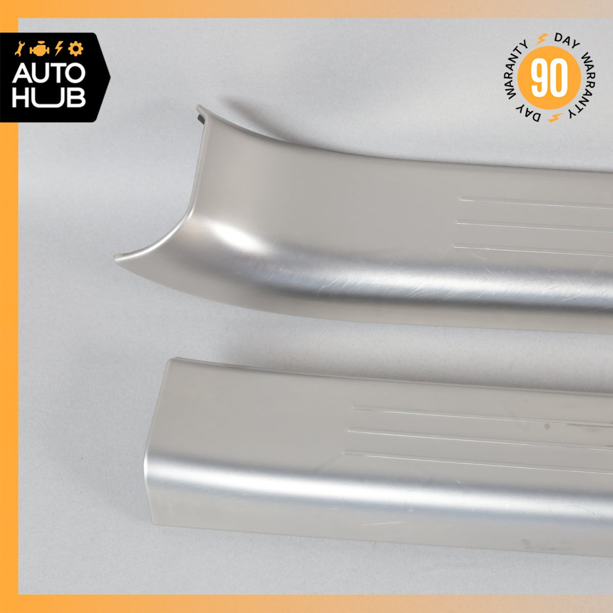 06-18 Bentley Flying Spur Front & Rear Side Door Step Sill Set 3W4863381P OEM - photo 9