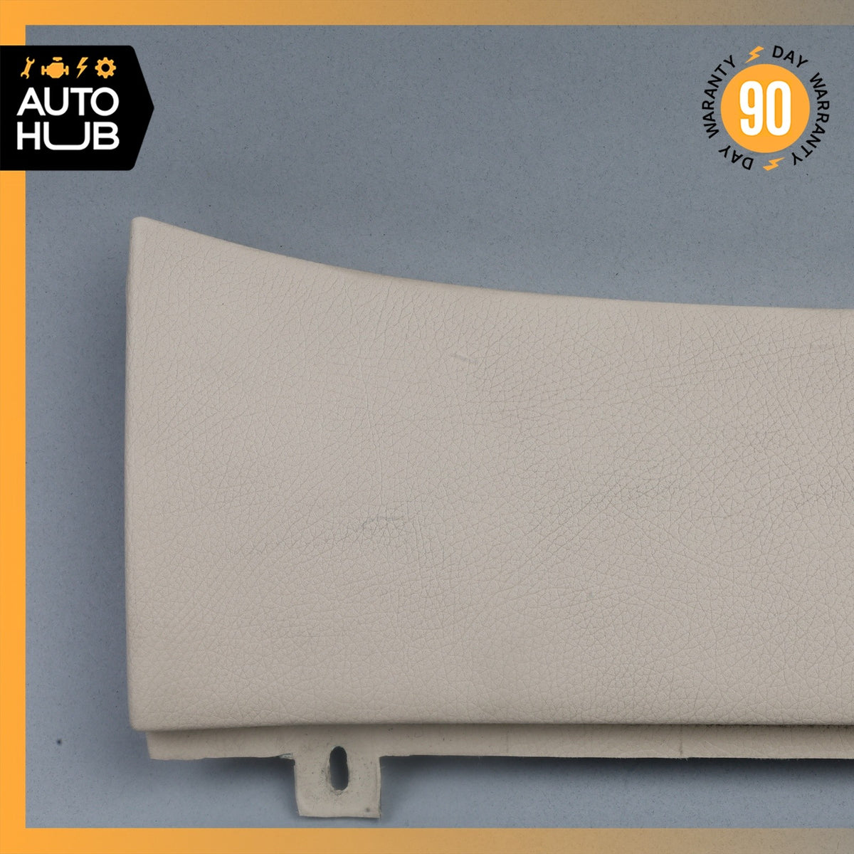 07-09 Mercedes W221 S550 S450 Right Lower Dashboard Dash Trim Panel Beige OEM - photo 4