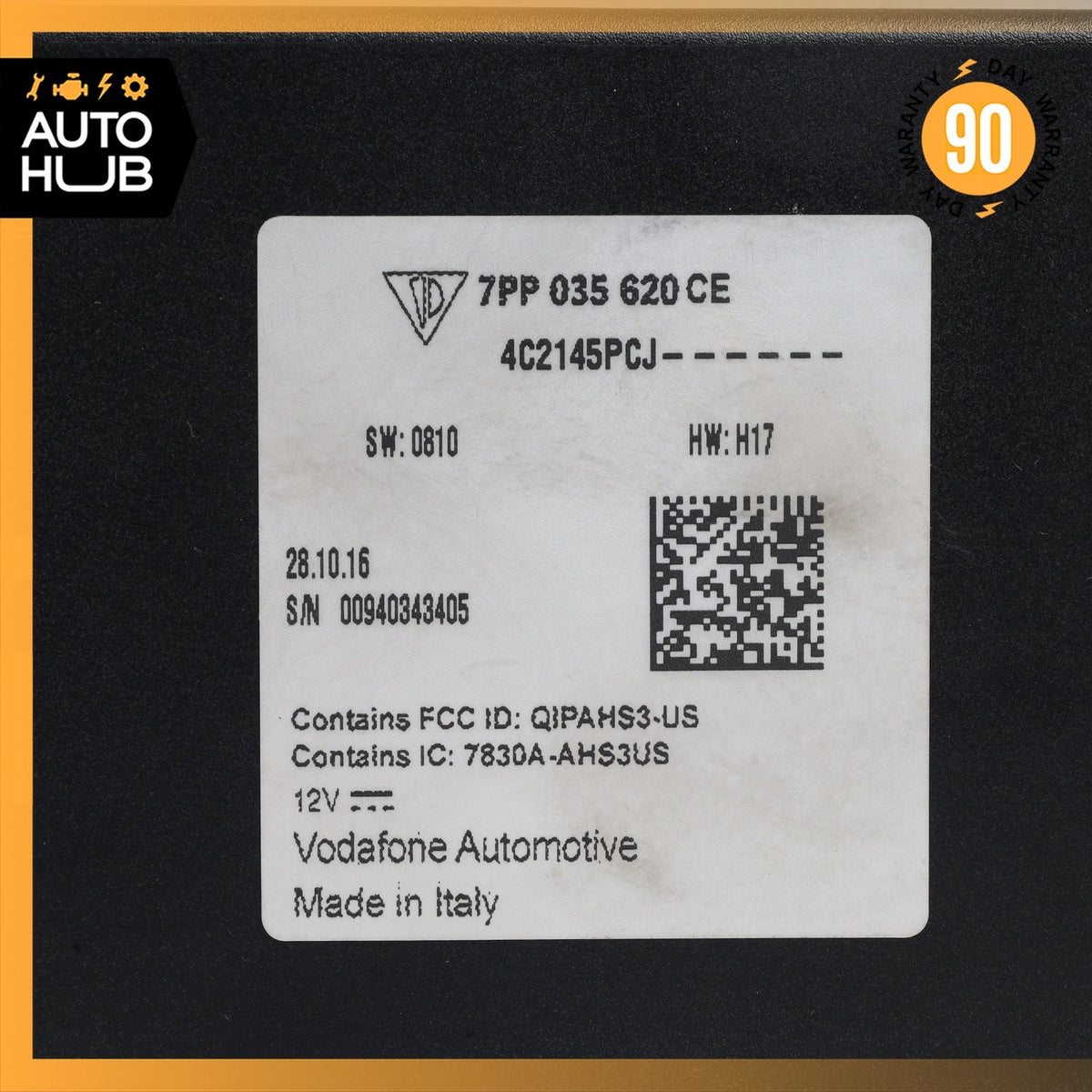 Porsche Macan 95B Navigation Command Module Unit 7PP035620CE OEM 63k - photo 6