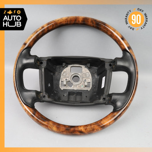 03-10 Bentley Continental Flying Spur GTC GT Driver Steering Wheel Wood OEM - photo 1