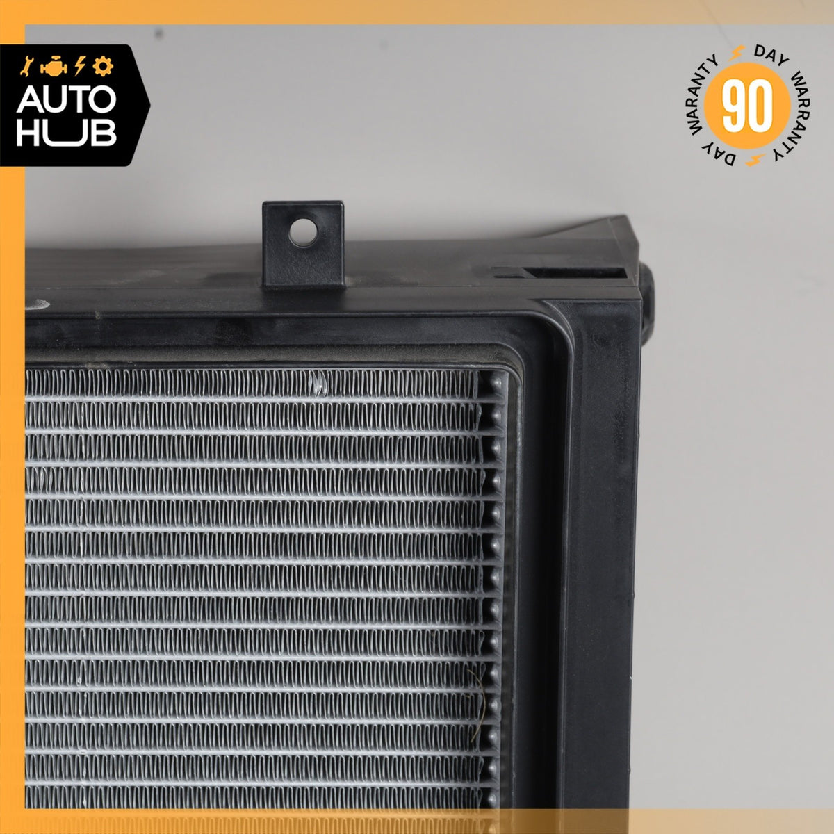07-14 BMW E70 X5 X6 Left Driver Side Auxiliary Water Radiator OEM - photo 4