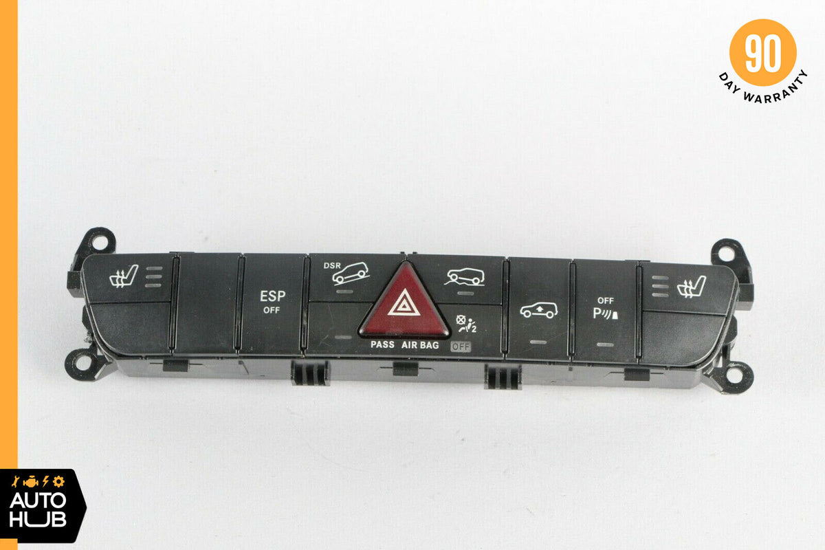 06-12 Mercedes X164 GL450 ML450 Hazard Control Switch Panel 1648709210 OEM - photo 1