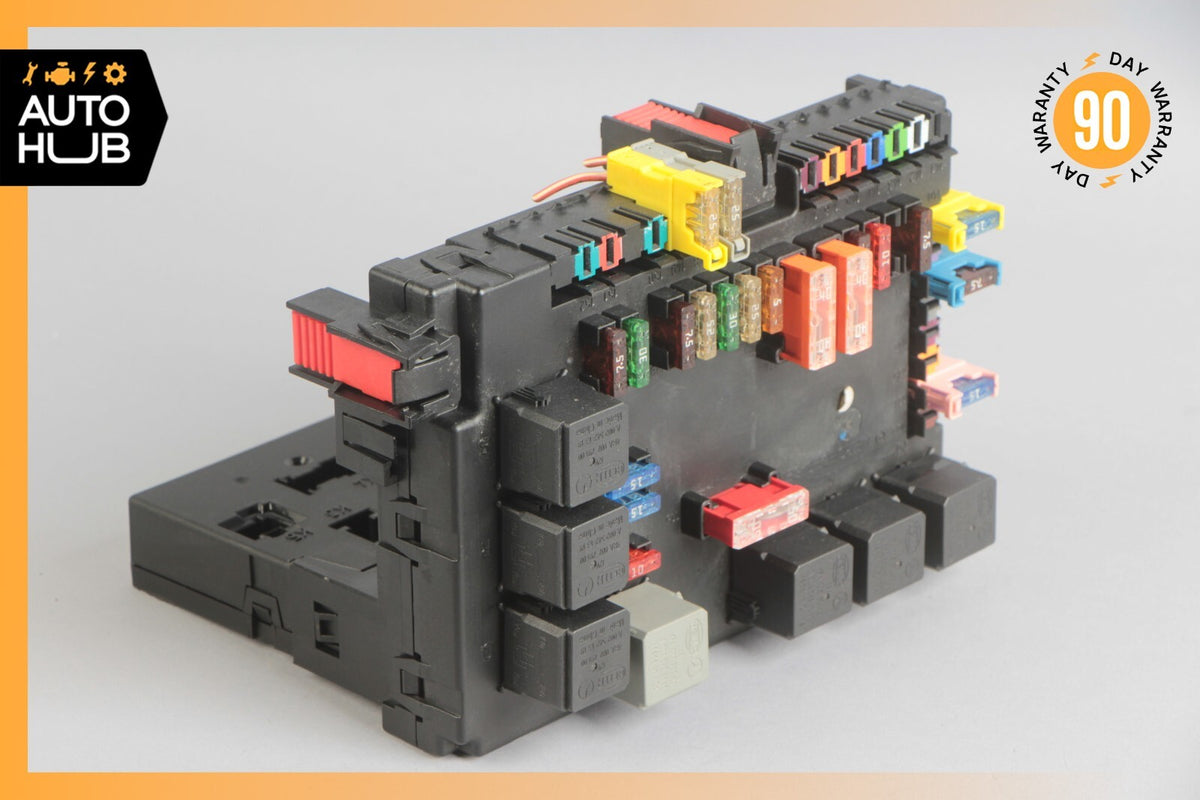 07-09 Mercedes W221 S550 S63 CL550 Rear Trunk Fuse Box Module 2215408301 OEM - photo 2