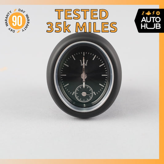17-24 Maserati Levante M161 Center Dashboard Analog Clock OEM 35k - photo 1