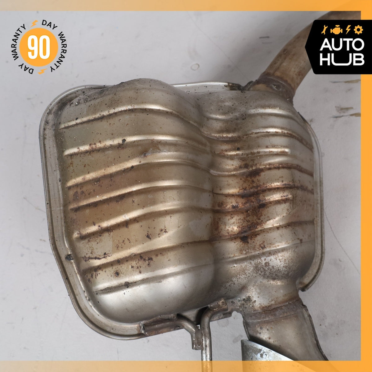 03-06 Mercedes R230 SL500 Left & Right Exhaust Muffler Mufflers Tips Set OEM - photo 4