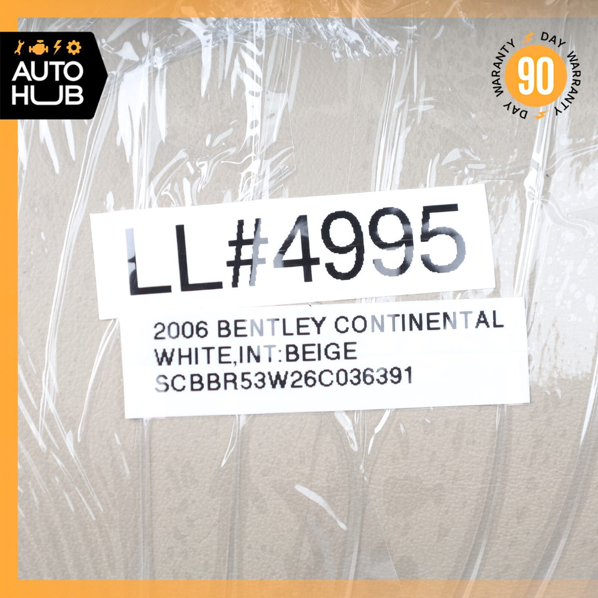 Bentley Continental Flying Spur Seat Headrest Rear Right or Left Side OEM 80k - photo 13