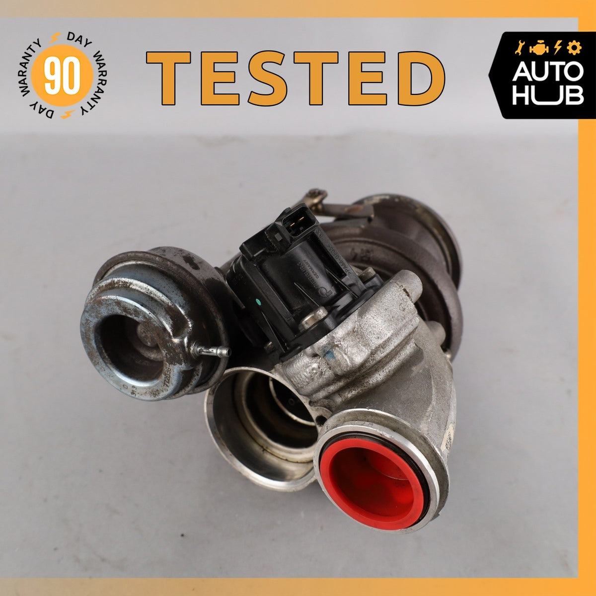 08-17 BMW E70 X5 550i 650i 750i N63 Right or Left Side Turbocharger Garrett OEM - photo 1