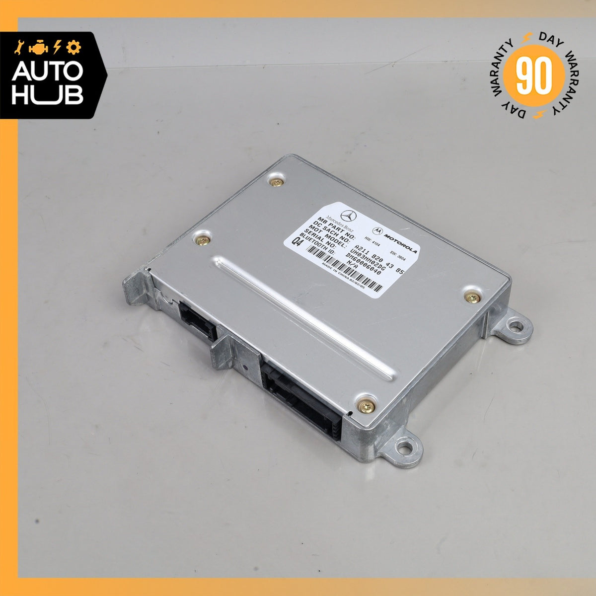 03-11 Mercedes W215 CL55 AMG S350 Motorola Bluetooth Communication Module OEM - photo 1