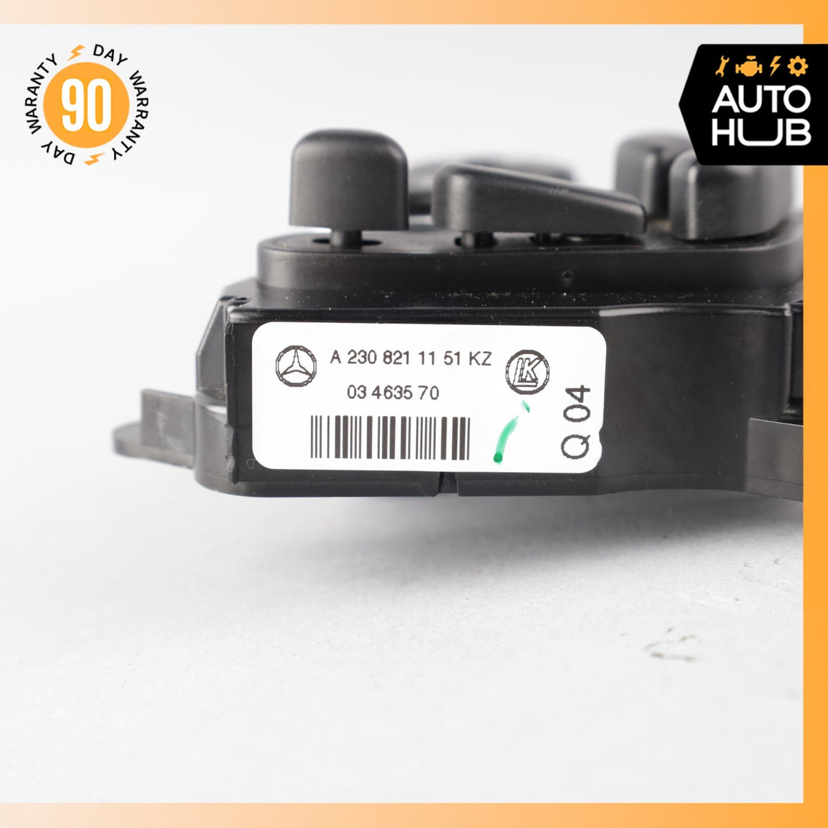 03-08 Mercedes R230 SL500 SL55 AMG Switch Control Module Left Side Seat OEM - photo 9