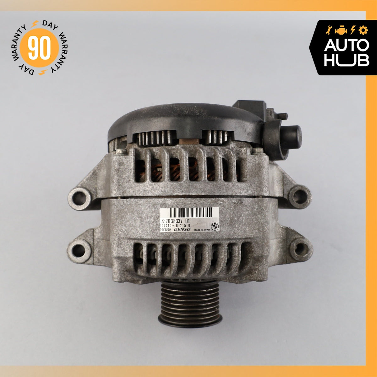 12-16 BMW F32 435i 335i Engine Alternator 12317638337 OEM - photo 7