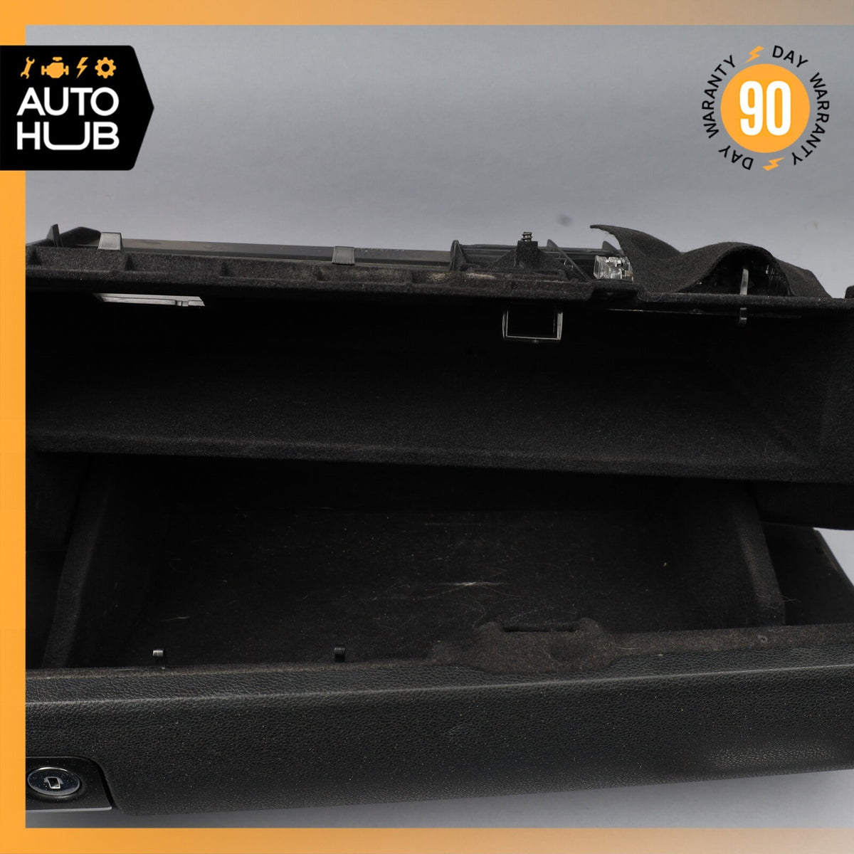 06-12 Mercedes W164 ML350 GL550 GL320 Dashboard Glove Box Glovebox Black OEM - photo 6