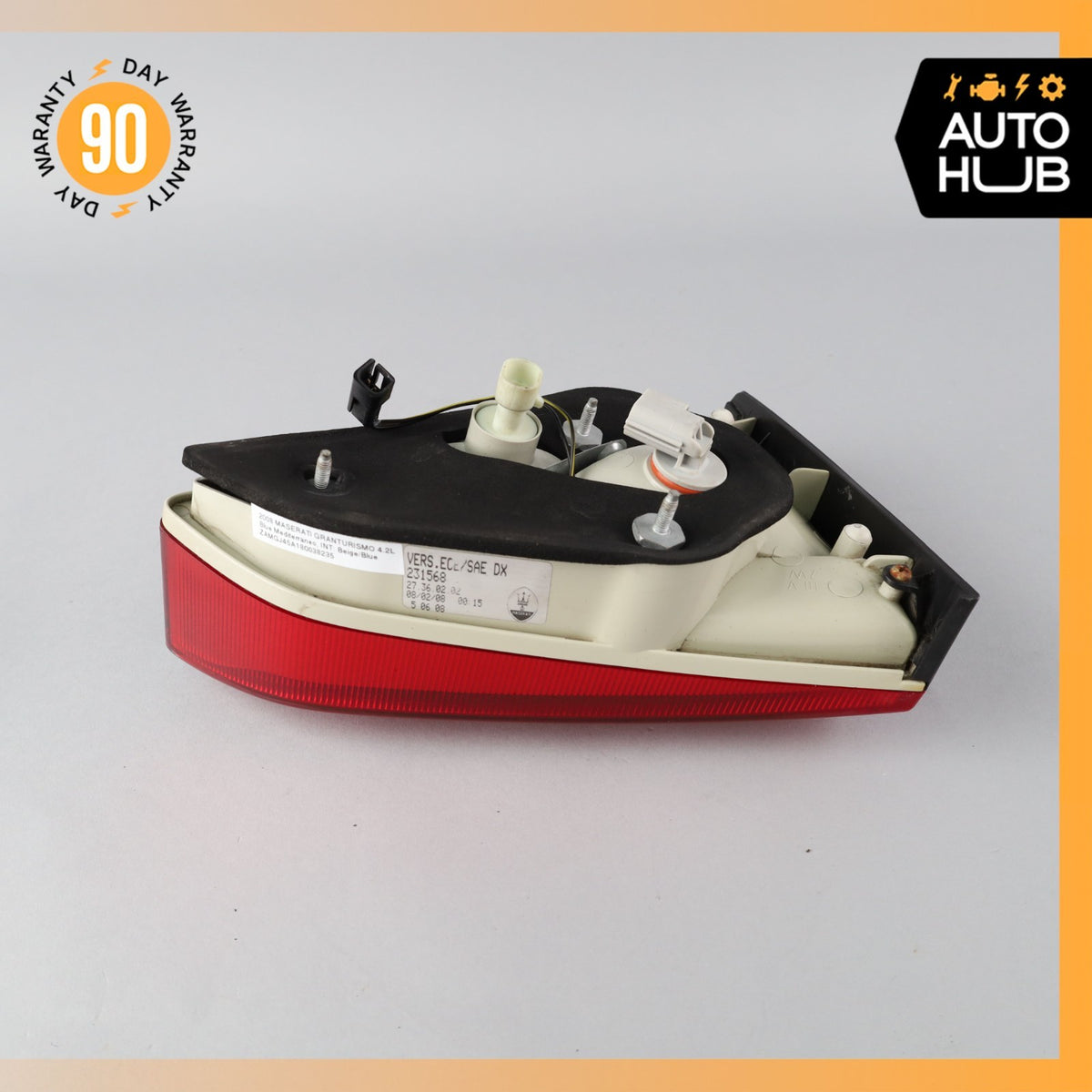 08-16 Maserati GranTurismo M145 Right Side Inner Tail Light Lamp 231568 OEM 47k - photo 13
