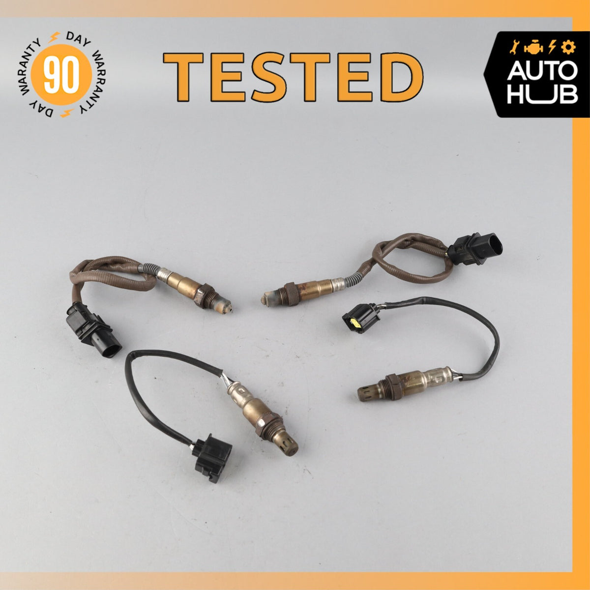 Mercedes W207 E350 CLS550 Oxygen O2 Sensor Lambda Set of 4 OEM - photo 1