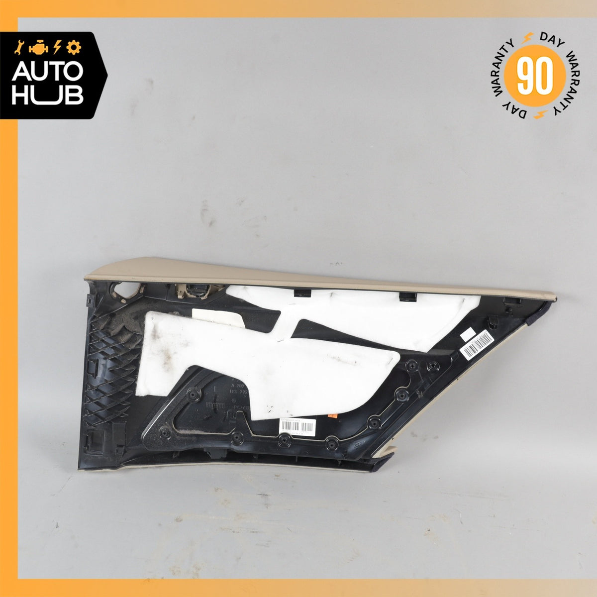 10-13 Mercedes W207 E550 E350 Coupe Rear Left Driver Side Door Panel Beige OEM - photo 11