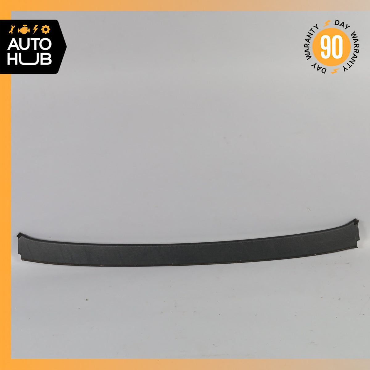 92-02 Mercedes R129 SL500 SL320 Hard Top Rear Lower Trim Molding Panel Black OEM - photo 1