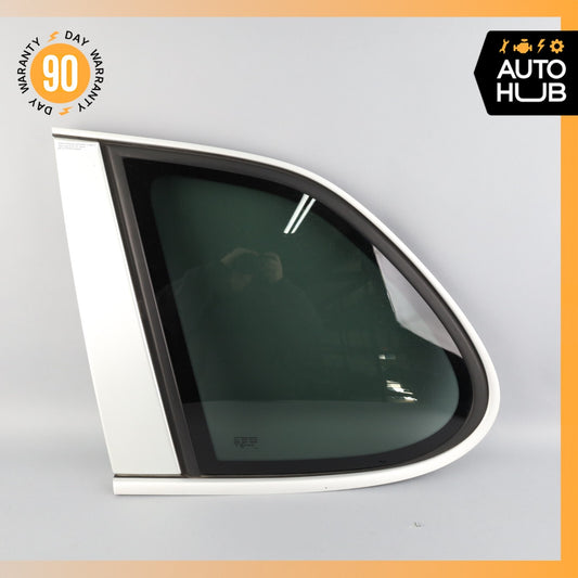 03-10 Porsche Cayenne 955 Turbo S Rear Left Side Quarter Window Glass OEM - photo 1