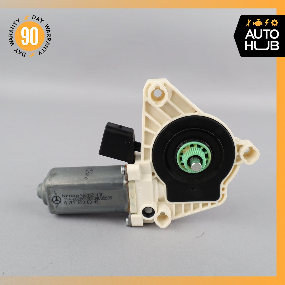 10-17 Mercedes W207 E350 E400 Convertible Window Regulator Motor Left Side OEM - photo 5