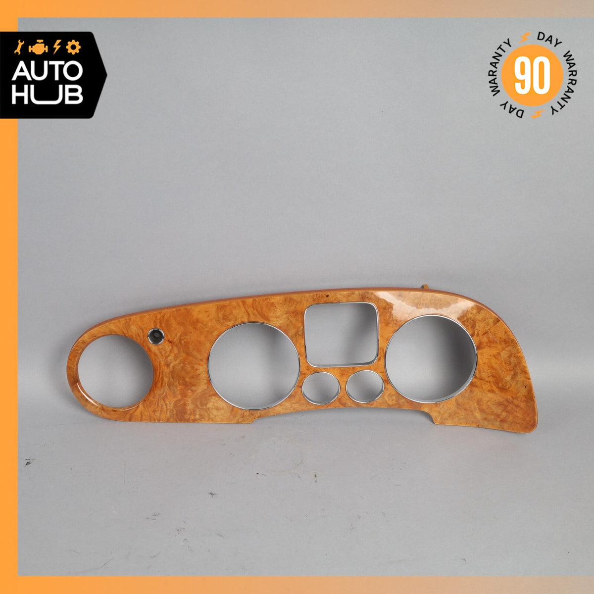 03-13 Bentley Continental GT GTC Dash Panel Speedometer Bezel Trim Wood OEM - photo 1