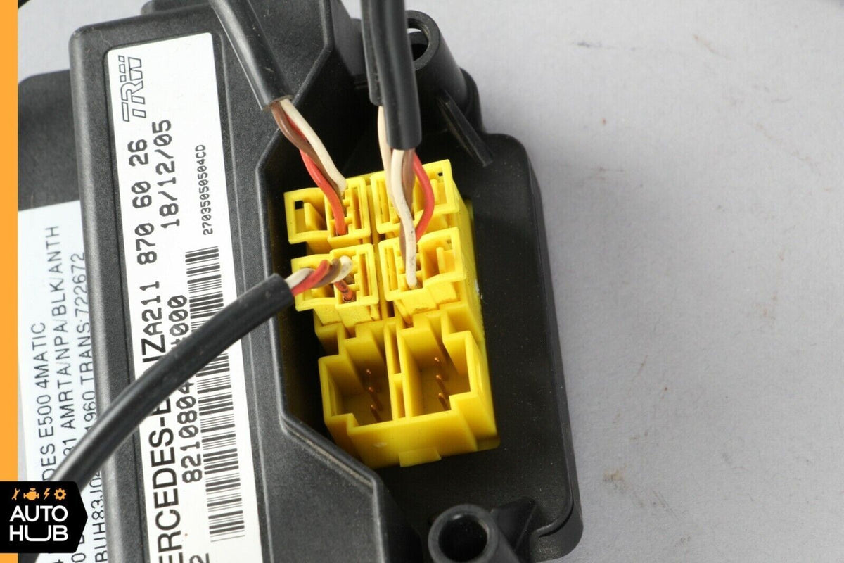 06-13 Mercedes W211 E500 CLS550 Right Seat Weight Sensor Control Module OEM - photo 7