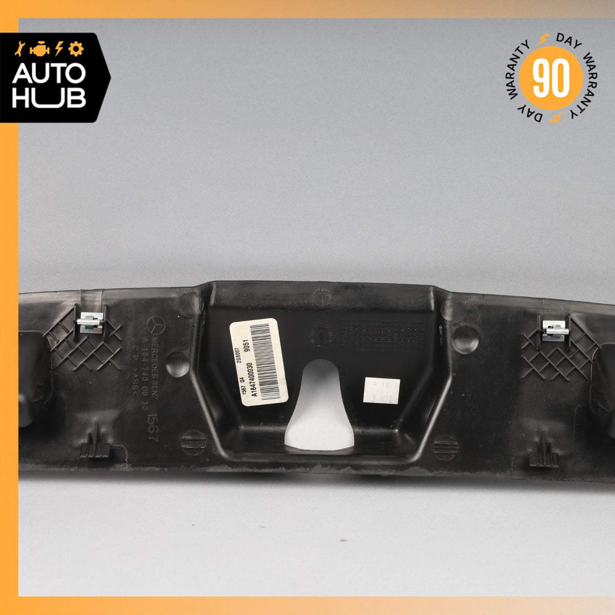 06-11 Mercedes W164 ML350 ML63 Trunk Tailgate Handle Lock Latch Cover Trim OEM - photo 9