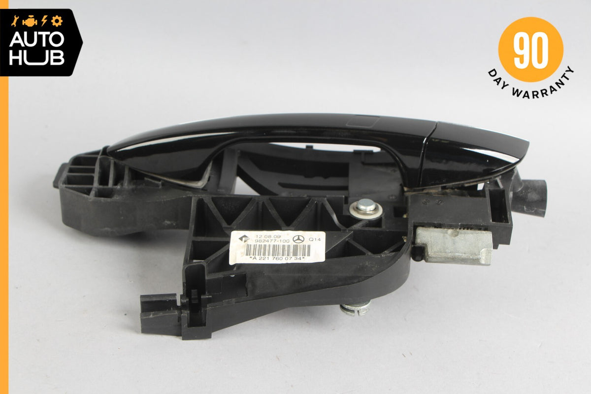 07-13 Mercedes W221 S400 S550 Rear Left Exterior Door Handle Keyless Go OEM - photo 4