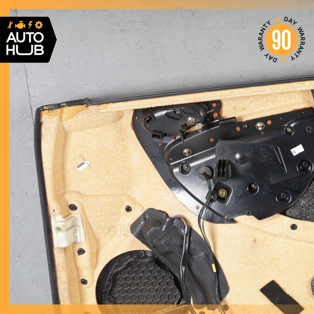 06-09 Mercedes W209 CLK350 CLK500 Door Panel Front Left Side Black OEM - photo 17