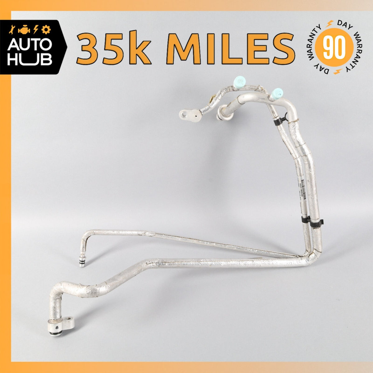 13-17 Aston Martin DB9 Vanquish A/C Air Conditioning Hose Line Pipe Set OEM 35k - photo 1