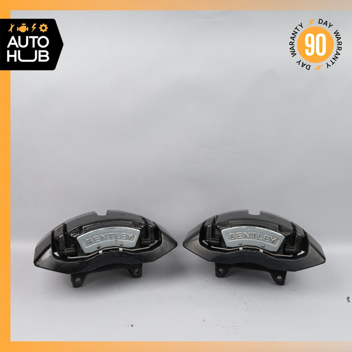 03-13 Bentley Continental GT GTC Front Brake Calipers Left and Right Set OEM - photo 1