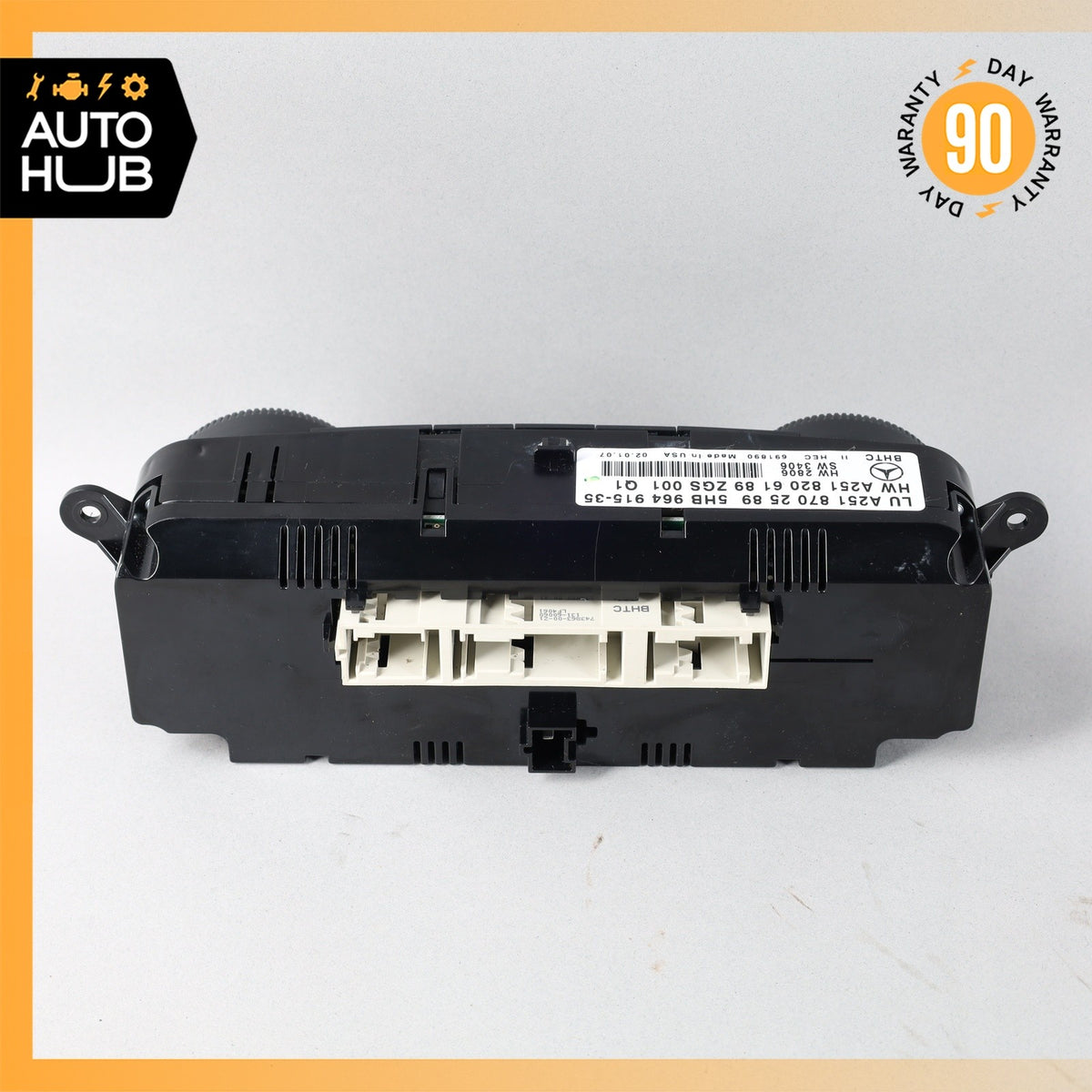 Mercedes W251 R350 GL550 Front A/C Heater Climate Control Switch OEM - photo 8