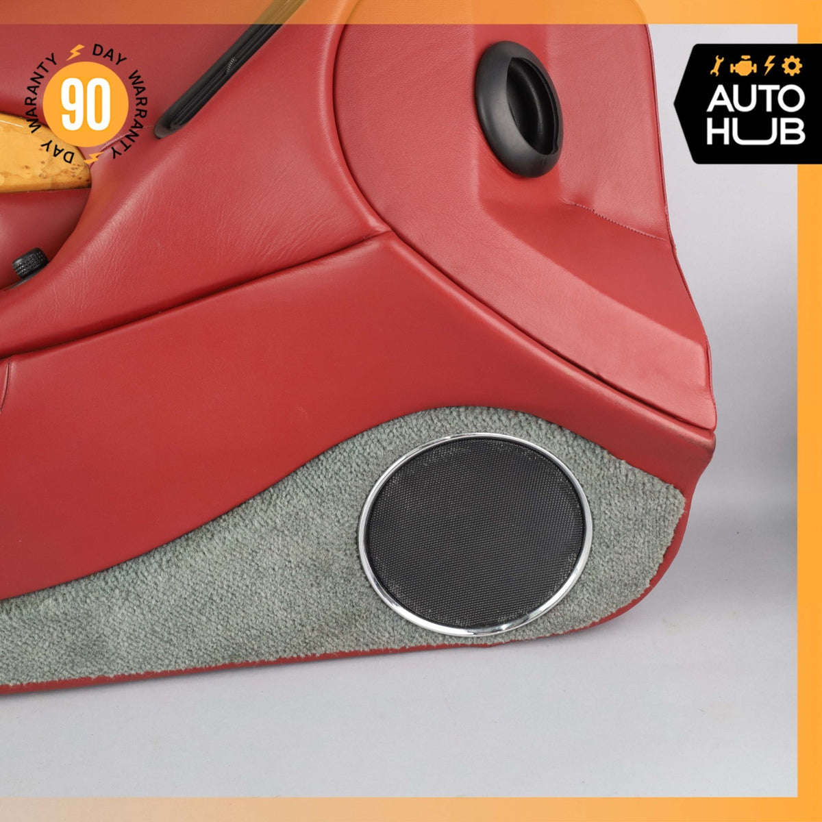 00-04 Aston Martin DB7 Vantage Front Left Driver Side Door Panel Red OEM 35k - photo 9