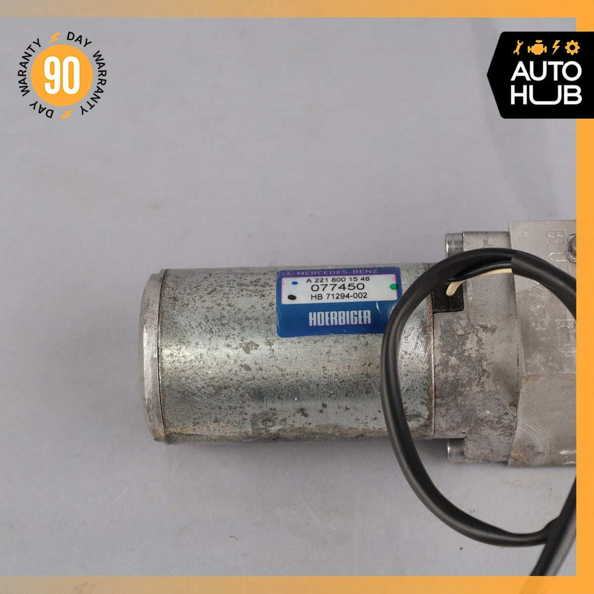 07-13 Mercedes W221 S63 AMG S550 Trunk Lid Locking Hydraulic Pull Down Pump OEM - photo 4