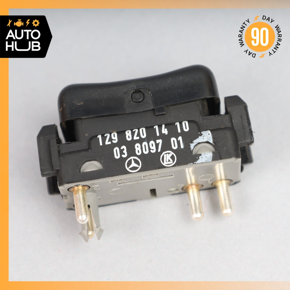 90-02 Mercedes R129 SL500 SL320 500SL Left Driver Side Window Control Switch OEM - photo 5