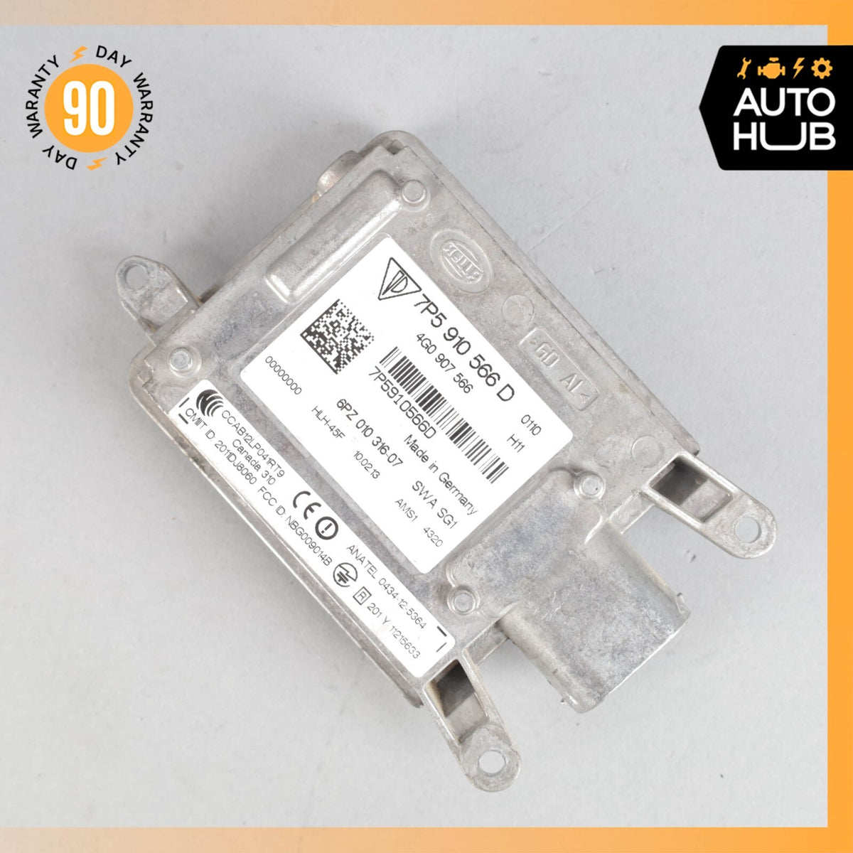 Porsche Cayenne 958 GTS Rear Bumper Blind Spot Distance Sensor Module OEM - photo 1