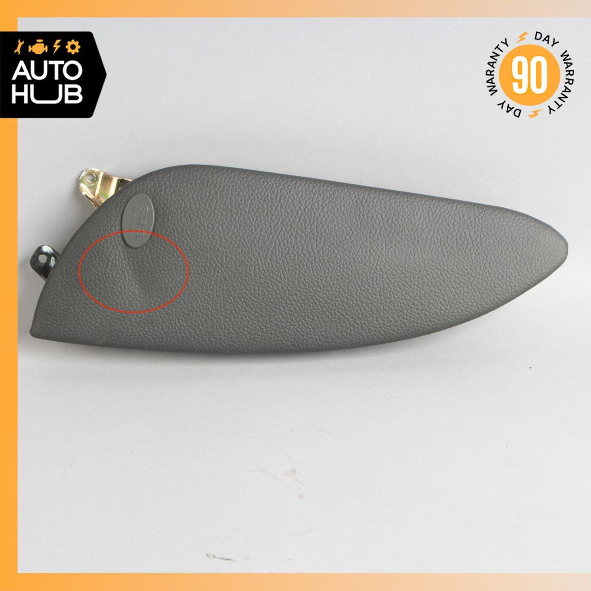03-06 Mercedes W211 E55 E500 E320 Side Seat Airbag Air Bag Front Right Black OEM - photo 1