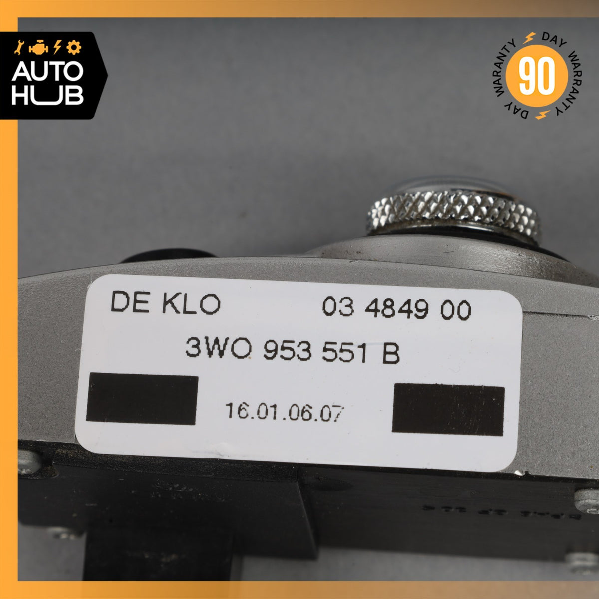03-12 Bentley Continental GT GTC Steering Column Adjustment Switch OEM - photo 9