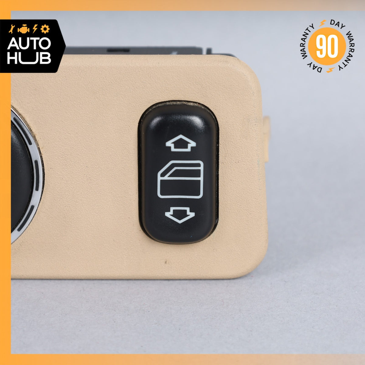 02-05 Mercedes W163 ML320 ML500 Rear Window Switch w/Climate 1638200326 OEM - photo 4