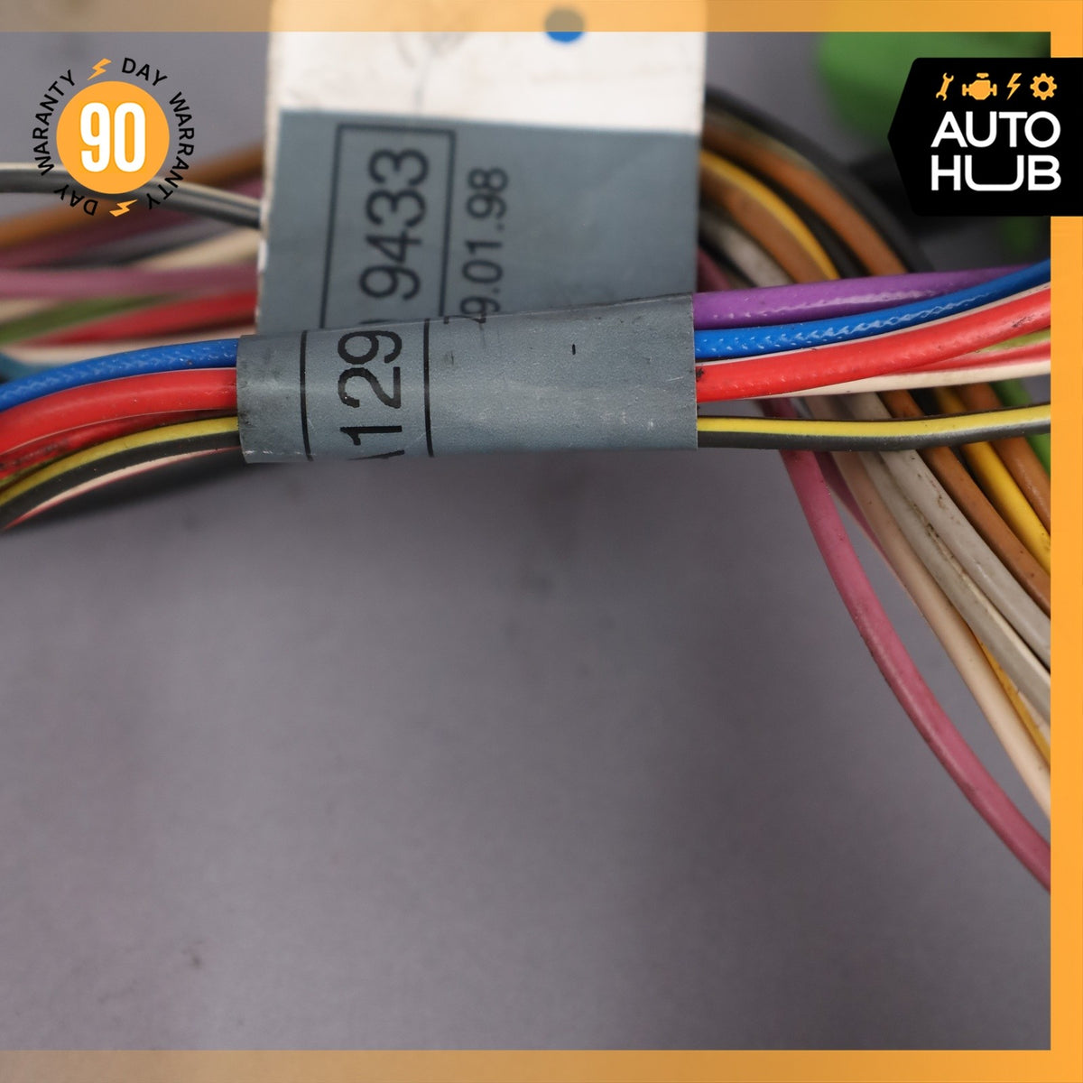 99-02 Mercedes R129 SL500 Engine Motor Cable Wire Wiring Harness 1295409433 OEM - photo 15