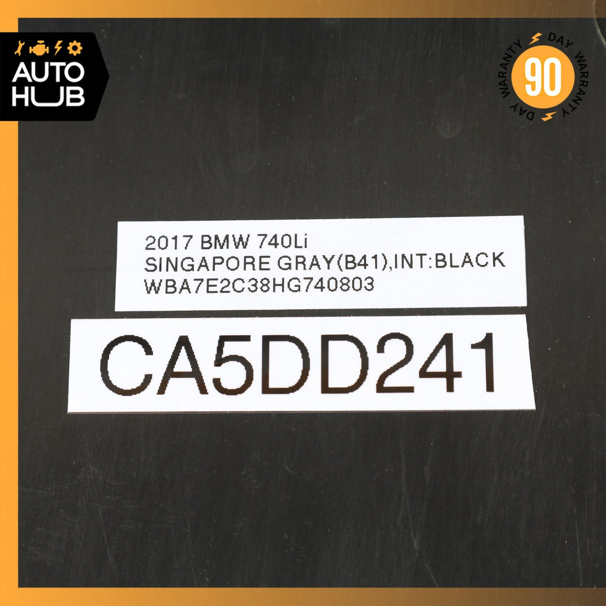 BMW G12 740Li Windshield Washer Fluid Tank Container 7377035 OEM - photo 16