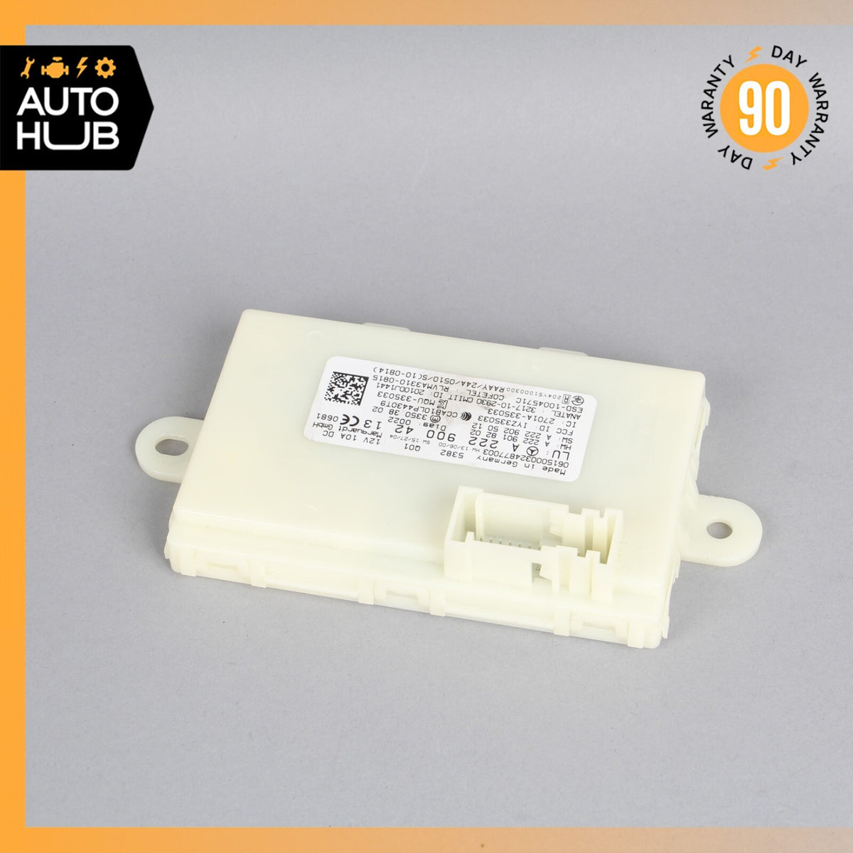 14-19 Mercedes W205 C300 GLC350 S550 Keyless Go Entry Control Module OEM 41k - photo 4