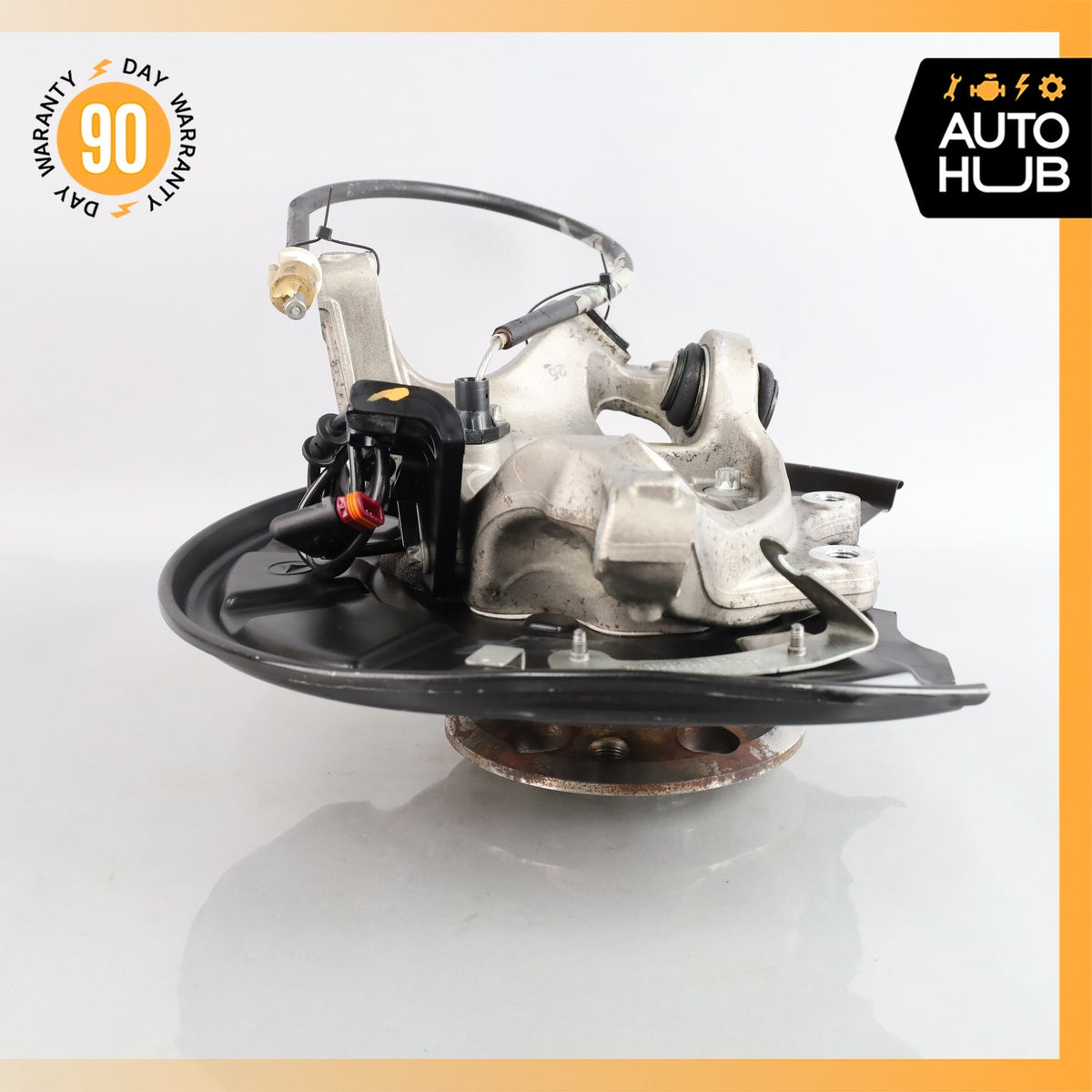 10-18 Mercedes W218 CLS550 E350 GLK350 Rear Left Side Spindle Knuckle Hub OEM - photo 10