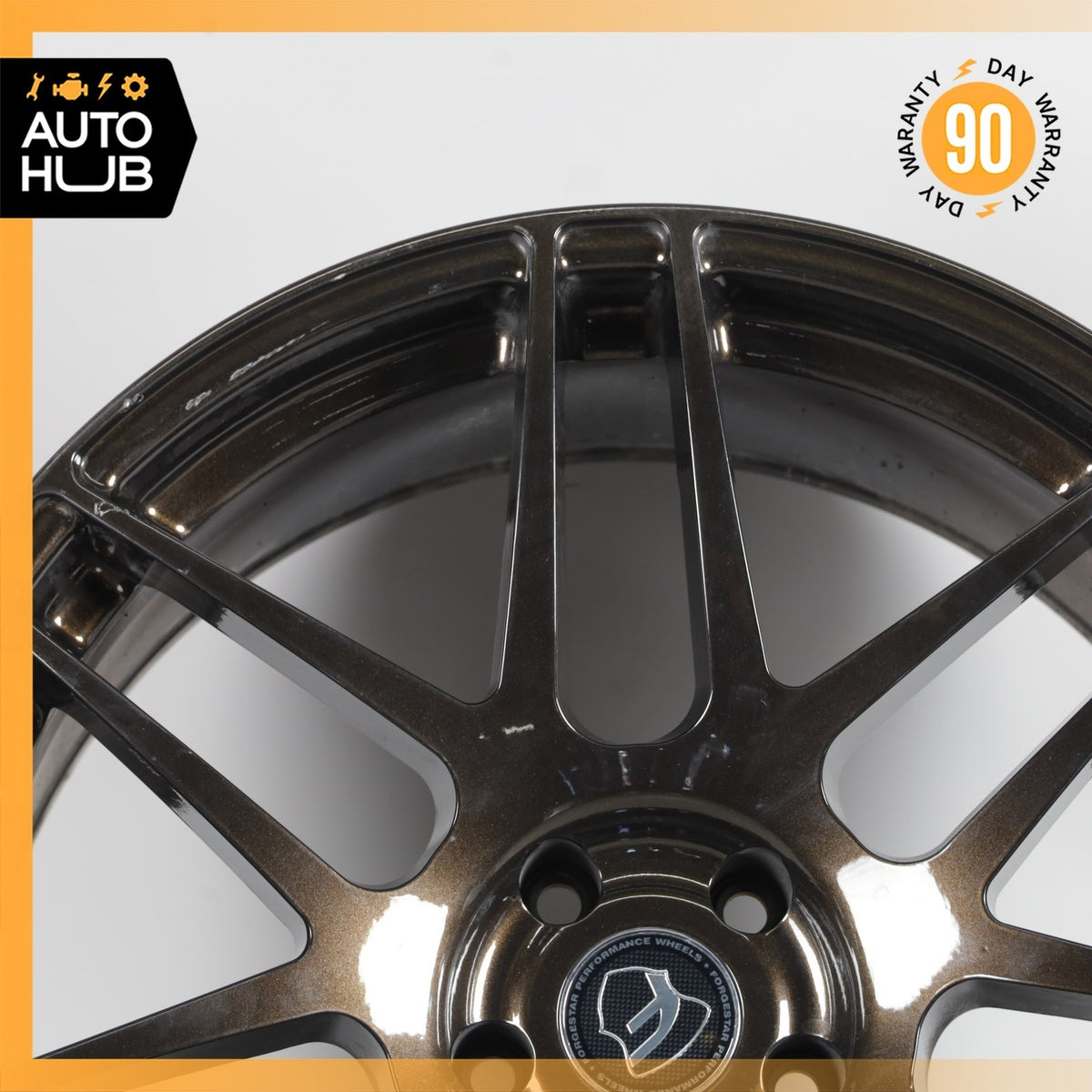 Audi B8.5 S5 A5 9.5 x 20 20" Front Wheel Rim Forgestar F14 Bronze - photo 3