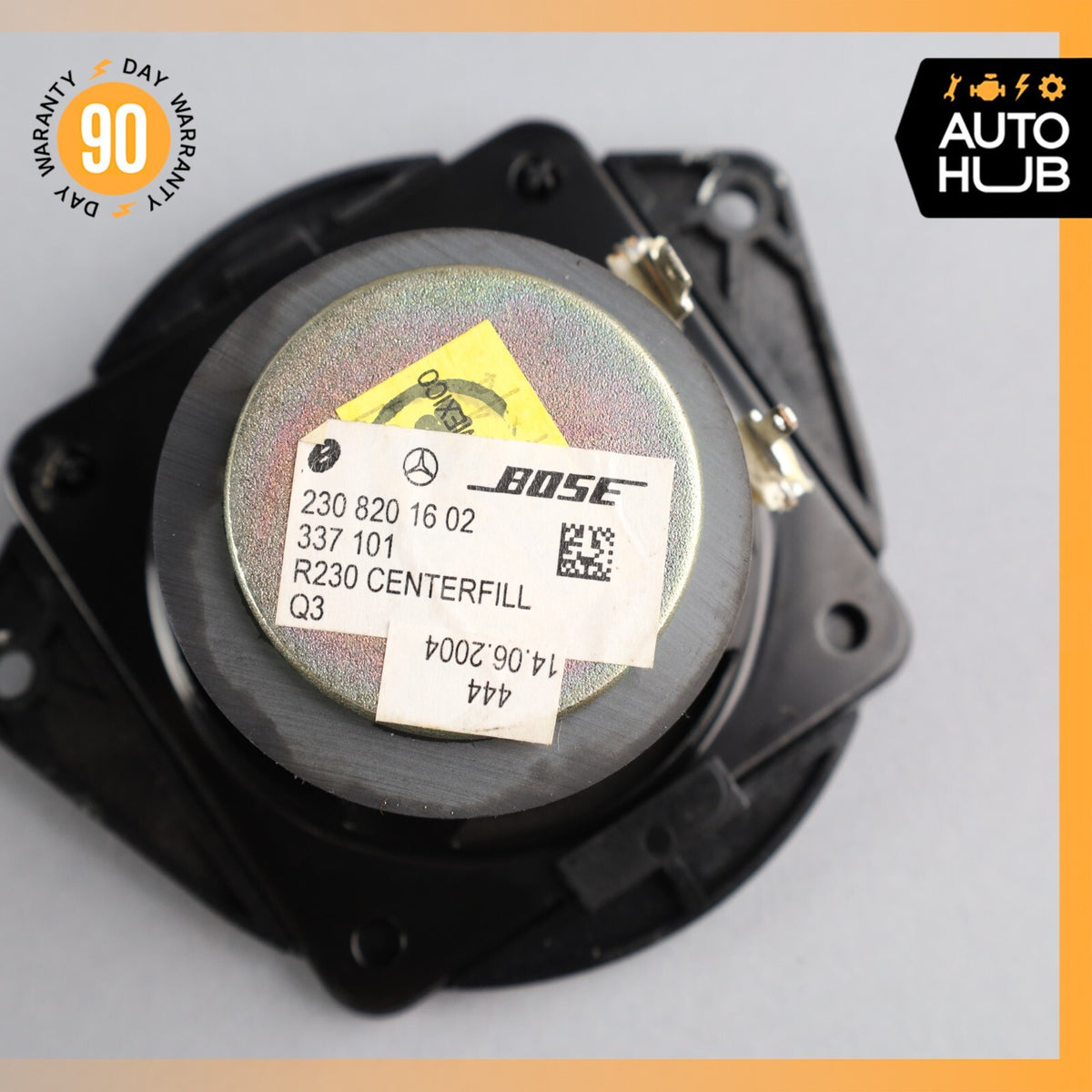 03-08 Mercedes R230 SL500 SL55 Dashboard Dash Center Audio Speaker Bose OEM - photo 8