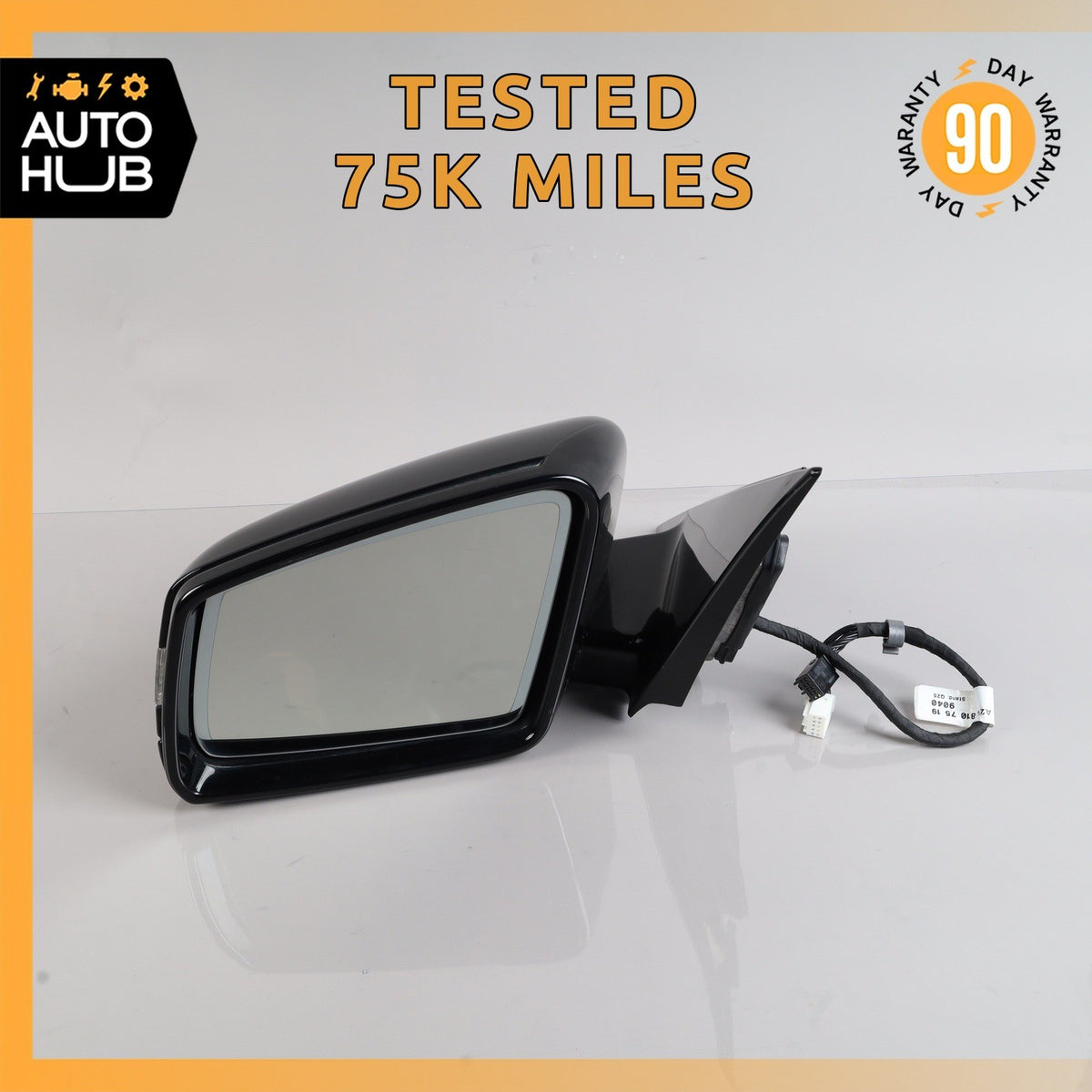 10-13 Mercedes W212 E350 E550 Right Passenger Side Rear View Door Mirror OEM - photo 1