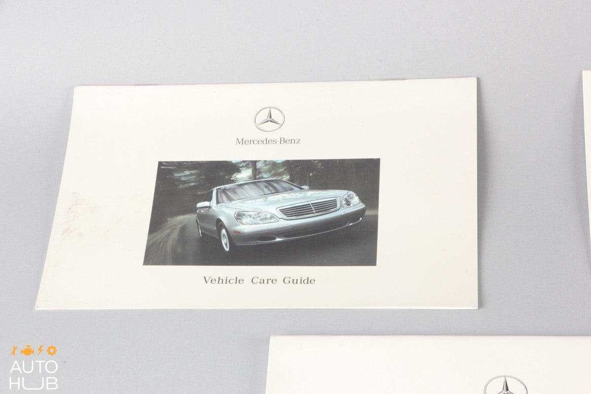 2002 Mercedes-Benz W220 S500 Owner's Operator's Manual Book OEM #1 - photo 10