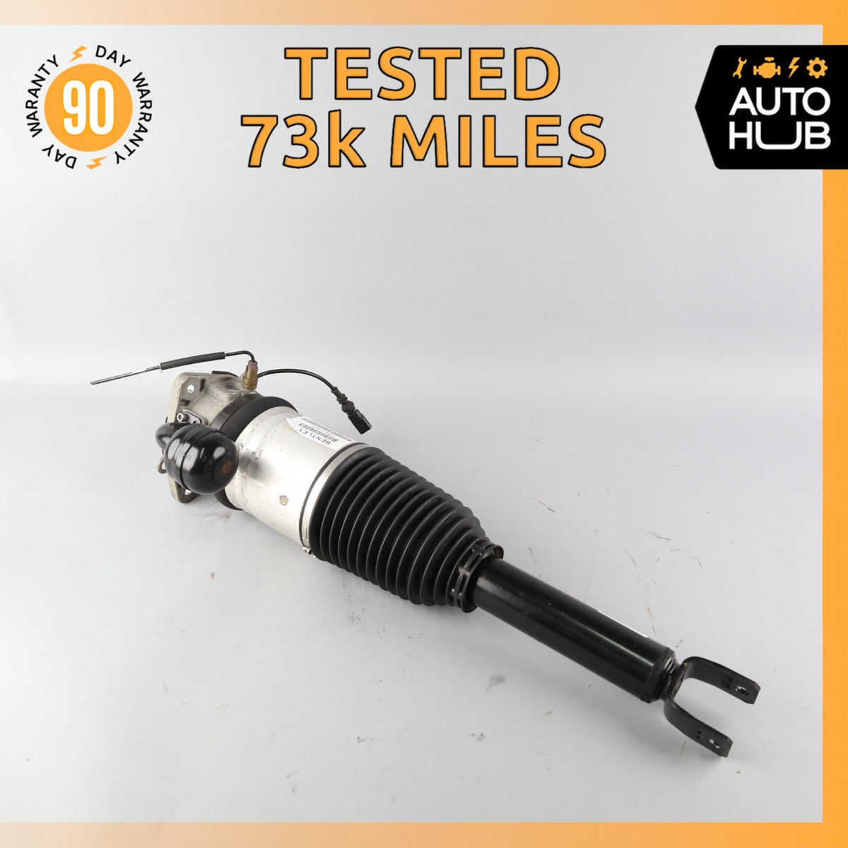 03-10 Bentley Continental GT Rear Left Driver Air Ride Air Shock Strut OEM 73k - photo 1