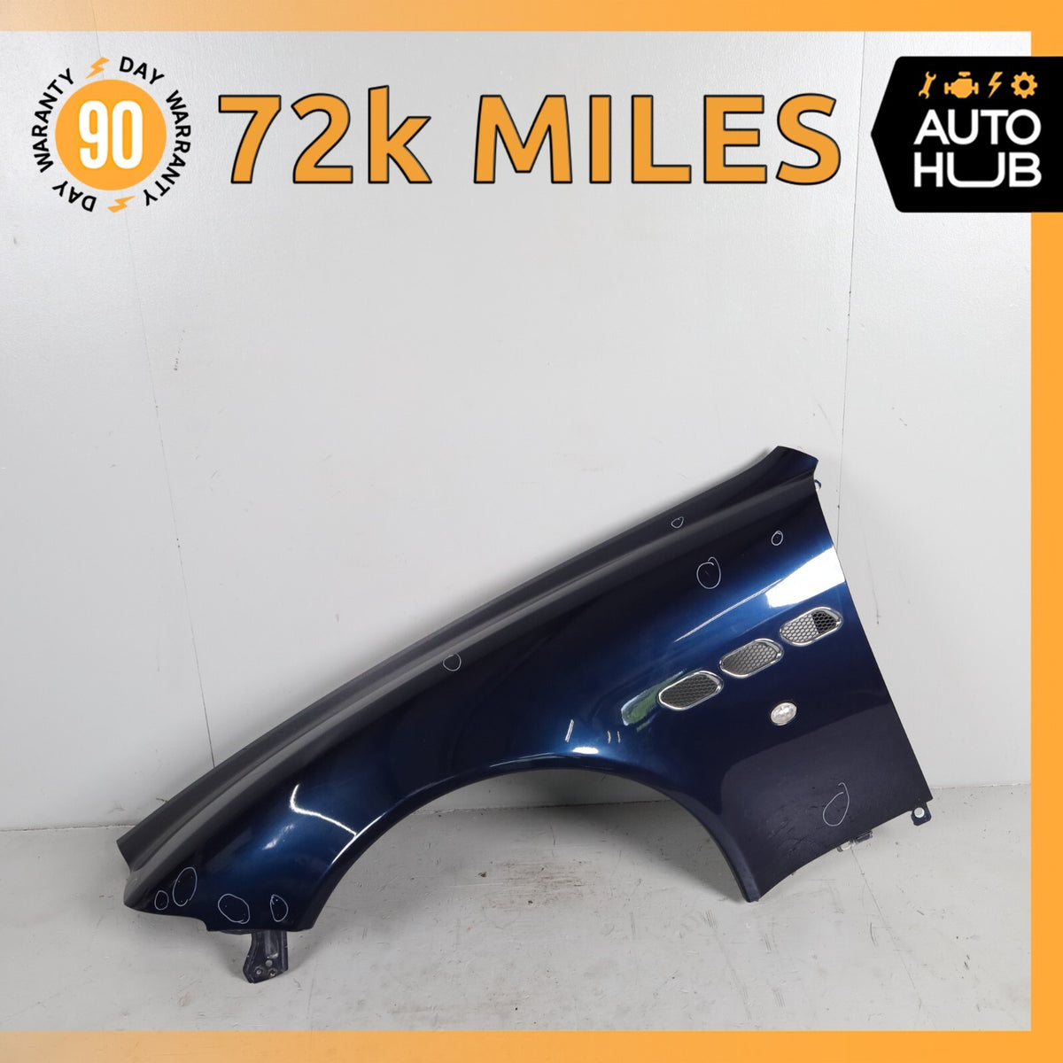 03-13 Maserati Quattroporte S M139 Left Driver Side Fender Assembly OEM 72k - photo 1