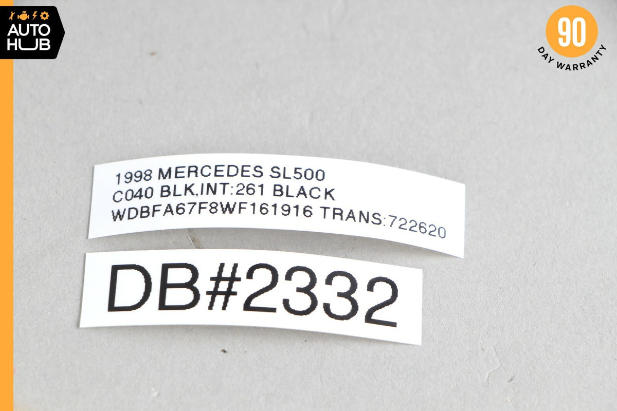 96-02 Mercedes R230 SL500 SL320 Hazard Warning Light Switch Button 1408216451 - photo 7