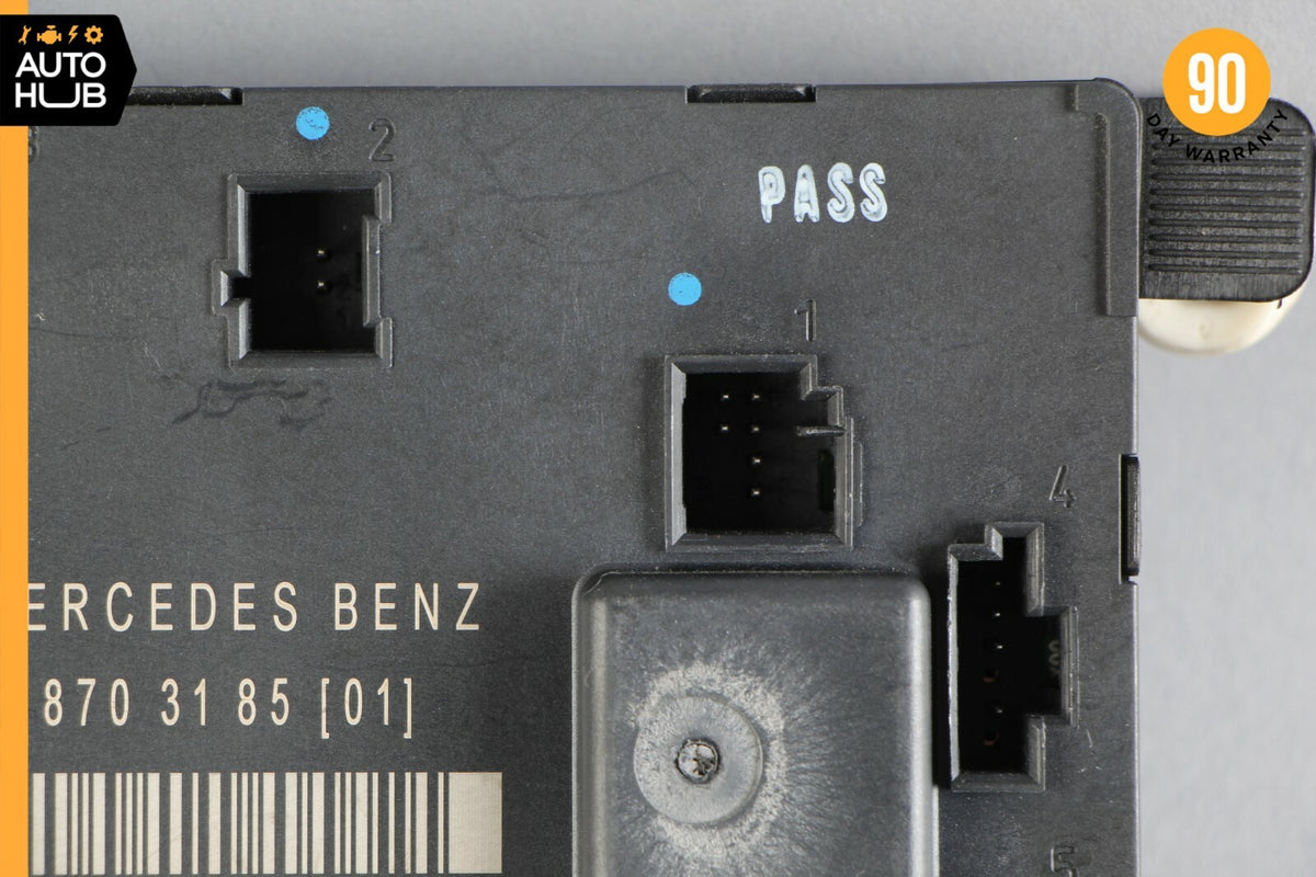 03-09 Mercedes W211 E350 E500 E550 Rear Left Driver Door Control Module OEM - photo 9