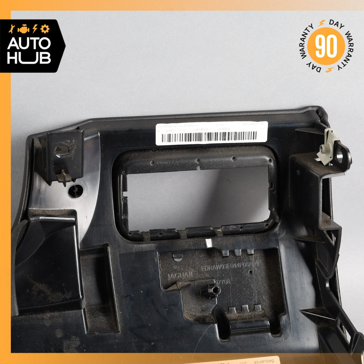 2016 Jaguar X351 XJ Left Dashboard Column Knee Panel Trim Black OEM 37k - photo 10